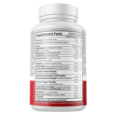 10 Pack DiabaCore - Blood Sugar Formula, Natural ingredients for health levels