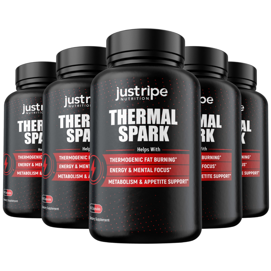 5 Pack Thermal Spark Thermogenic Fat burner- 60 Capsules