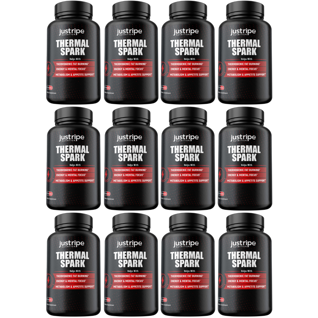 12 Pack Thermal Spark Thermogenic Fat burner- 60 Capsules