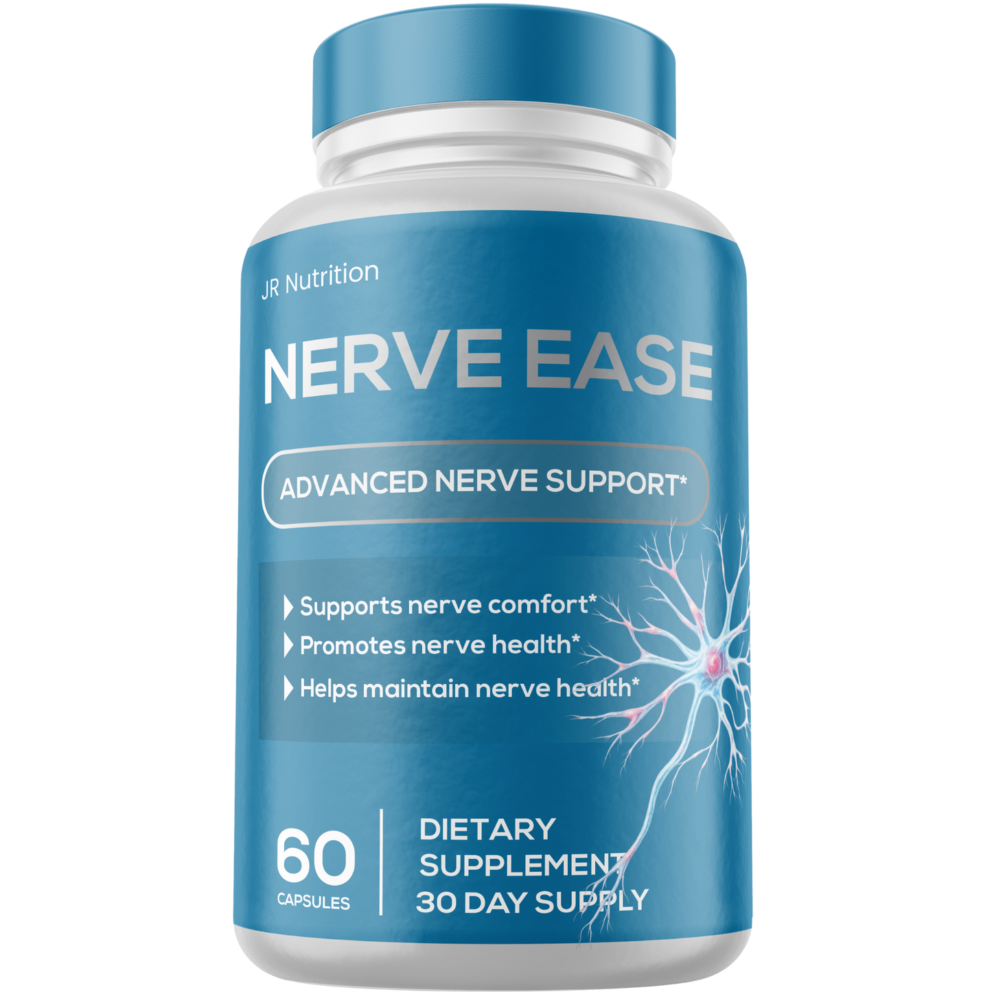 Nerve Ease Advanced Nerve Support - 60 Capsules