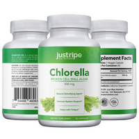 Chlorella Broken Cell Wall Algae - 6 Bottles