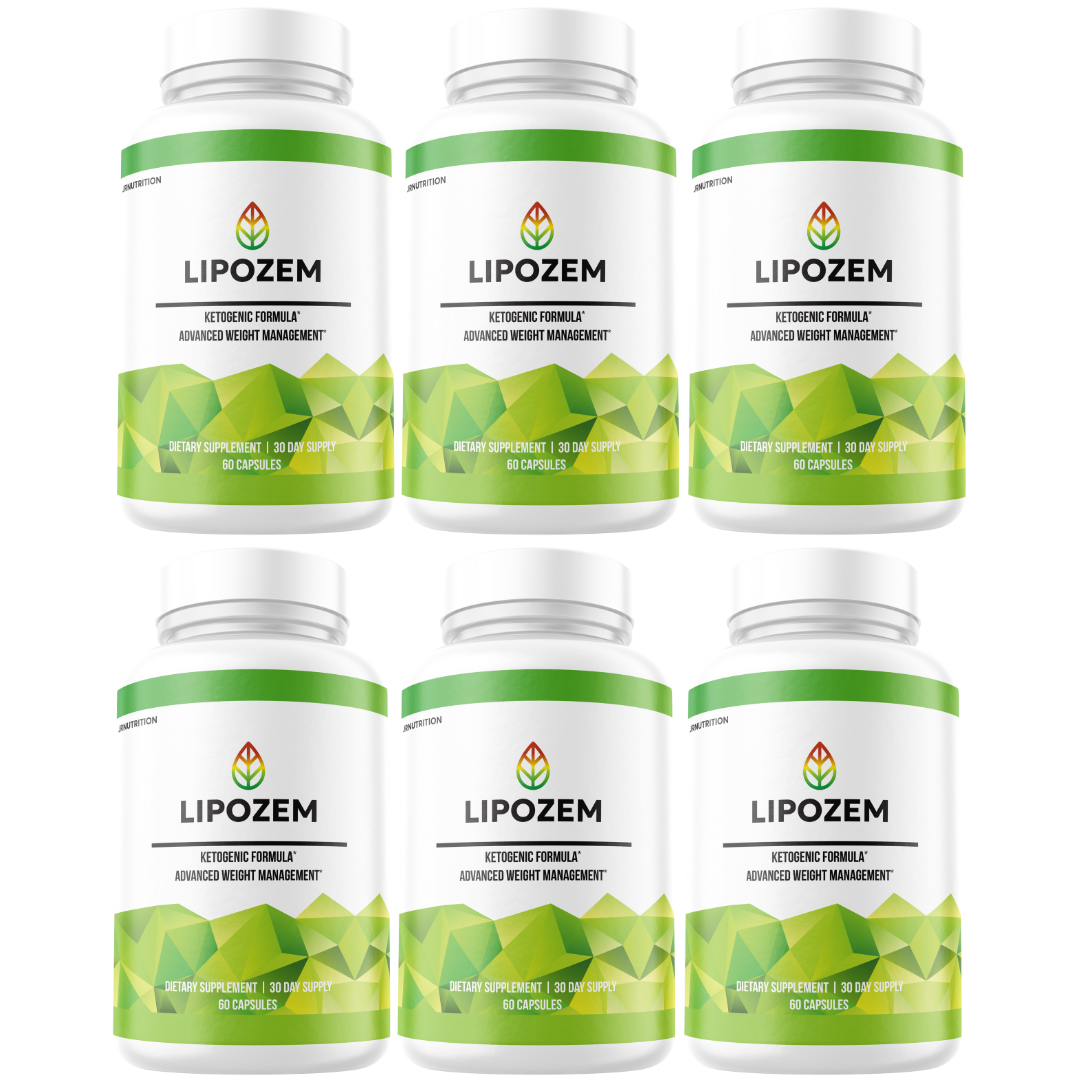 Lipozem - Weight Management Dietary Supplement 60 Capsules (6 Pack)