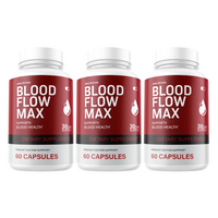 Blood Flow Max - Blood Formula Dietary Supplement (3 Pack)