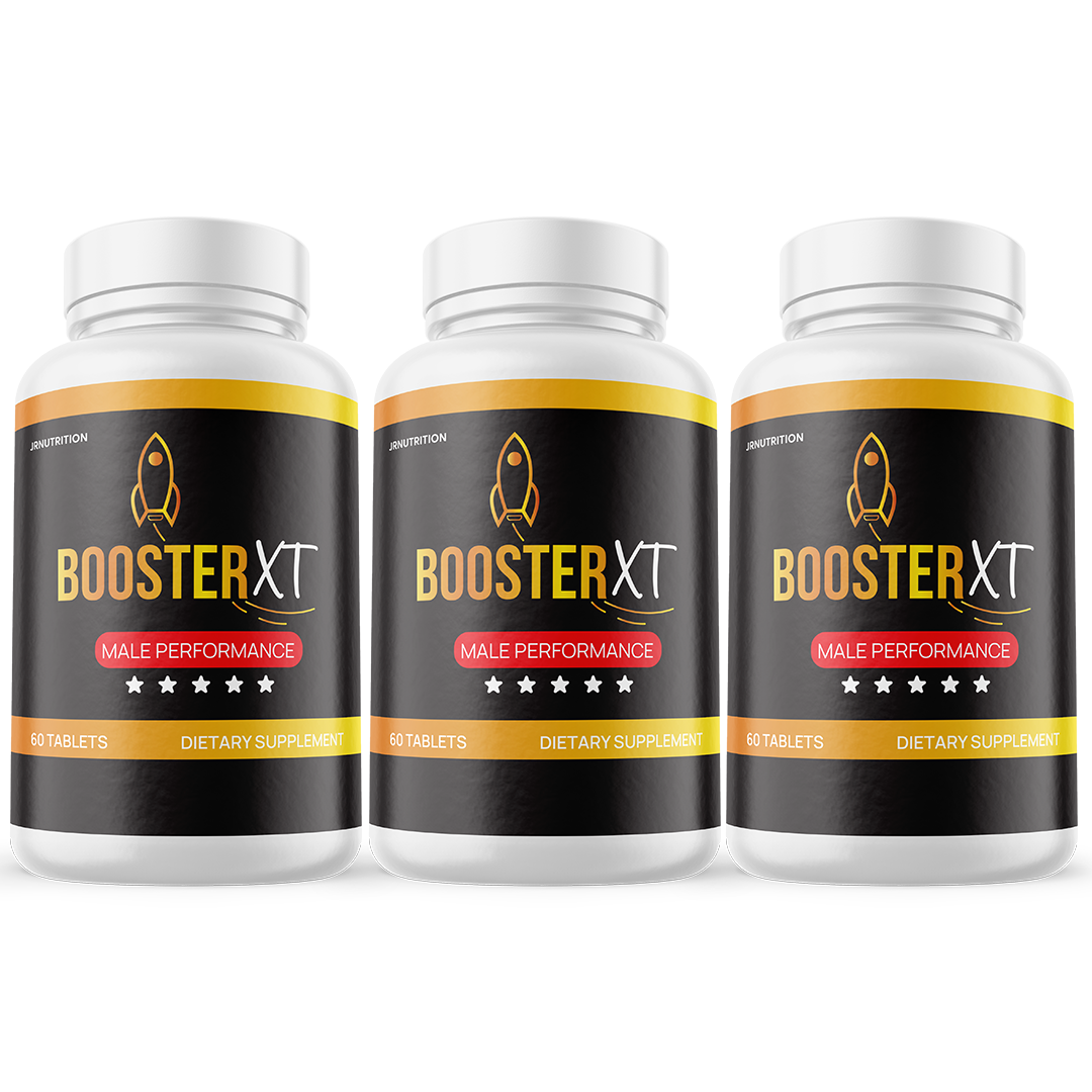 Booster XT Male to Boost T-Levels for Enhanced Intimate Drive - 3 Bottles