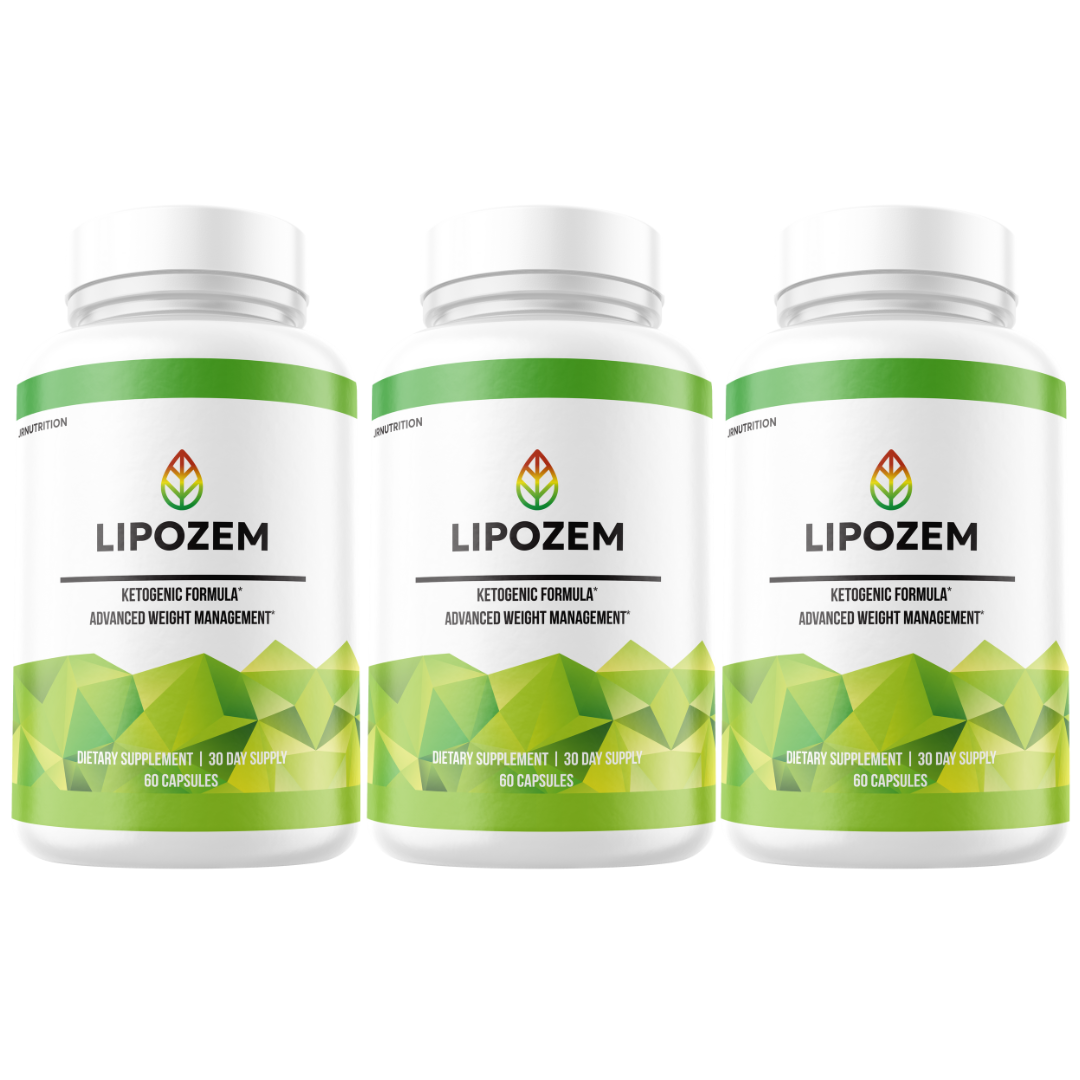 Lipozem - Weight Management Dietary Supplement 60 Capsules (3 Pack)