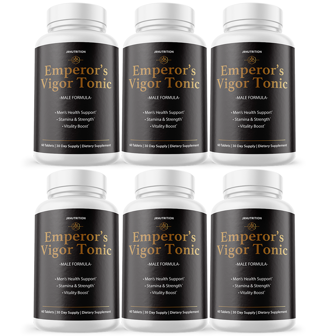 Emperor‘s Vigor Tonic - Performance Dietary Supplement 60 Capsules (6 Pack)