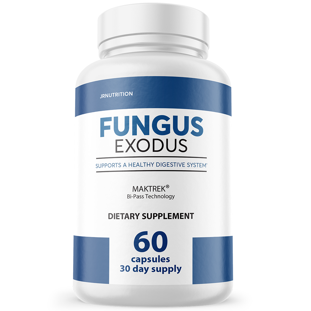 Fungus Exodus - Digestive System Dietary Supplement 60 Capsules (2 Pack)