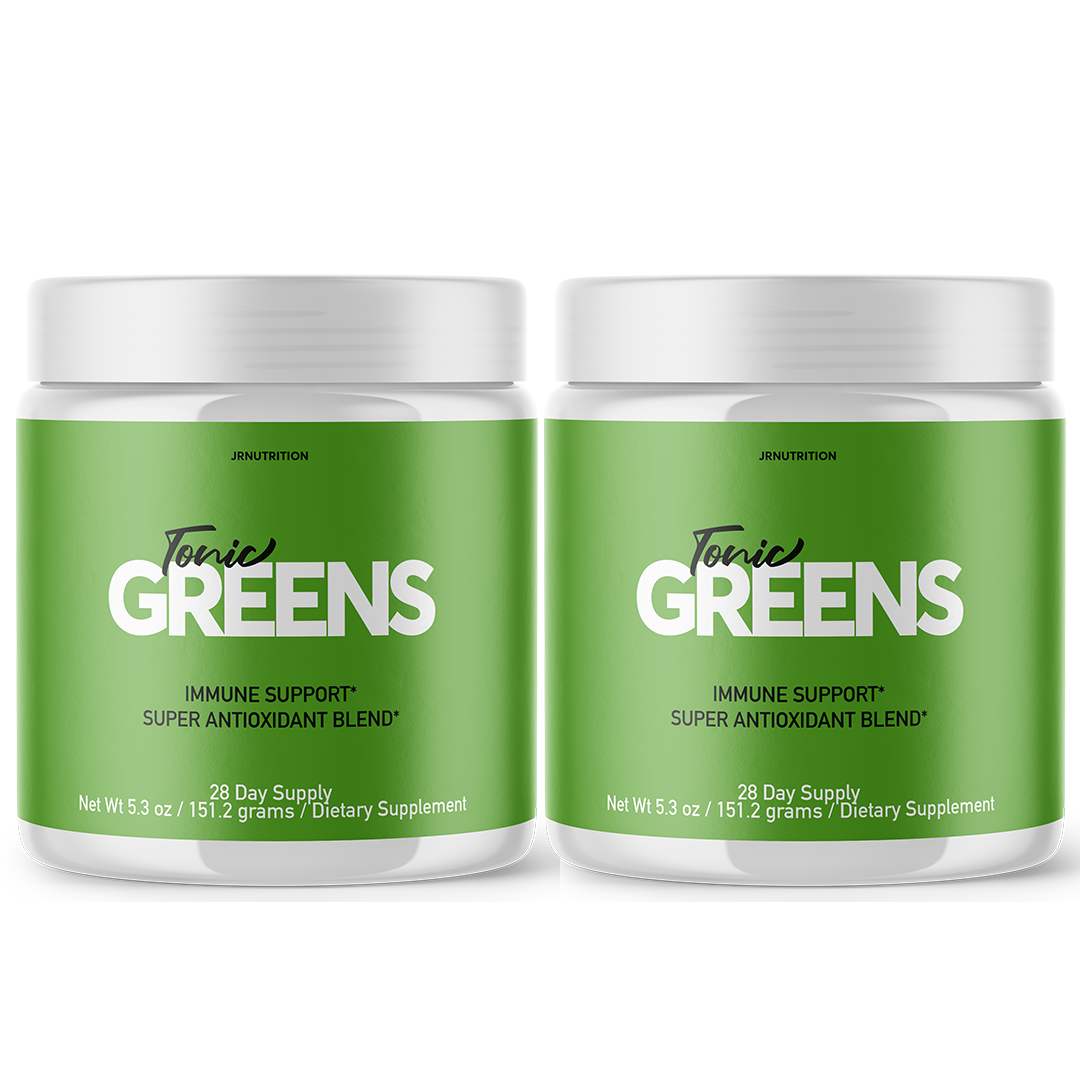 Tonic Greens - Digestive Support Dietary Supplement 2 Grams (2 Pack)