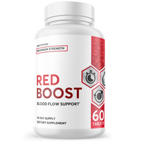 Red Boost - Blood Flow Support Dietary Supplement 60 Capsules