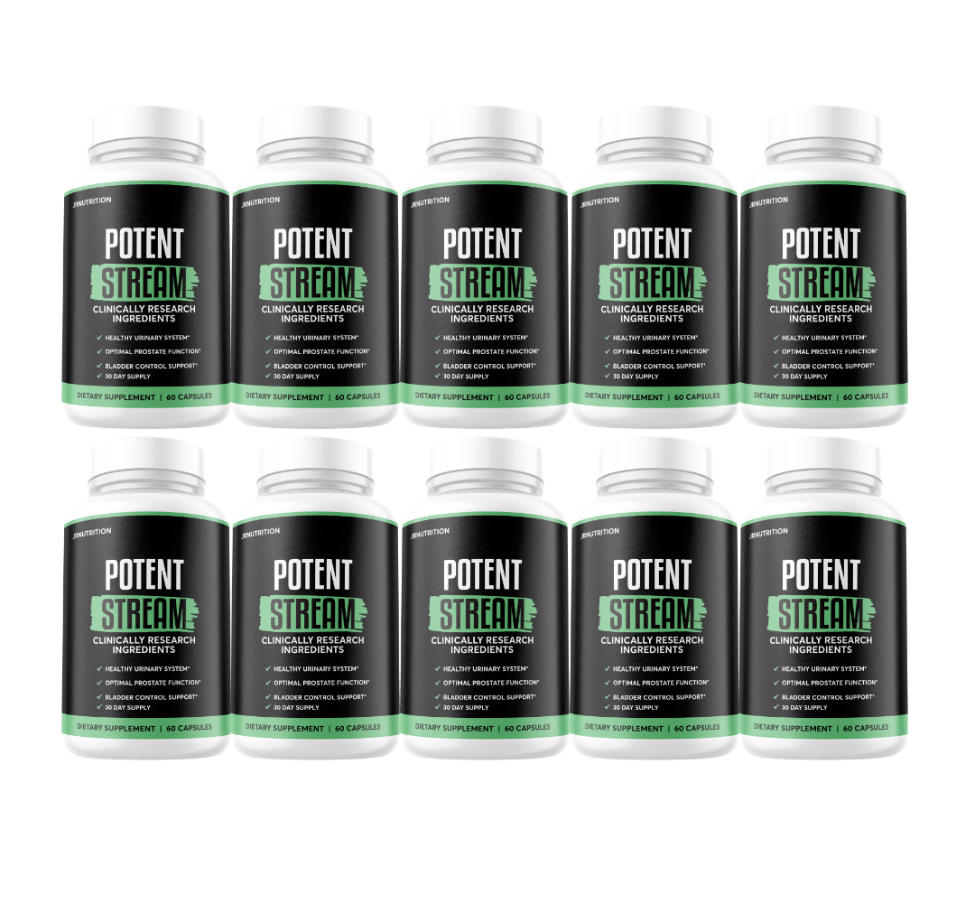 Potent Stream - Prostate Support Dietary Supplement (10 Pack)