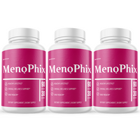 MenoPhix Capsules: Menopause support, Hormonal balance and Comfort - 3 Bottles