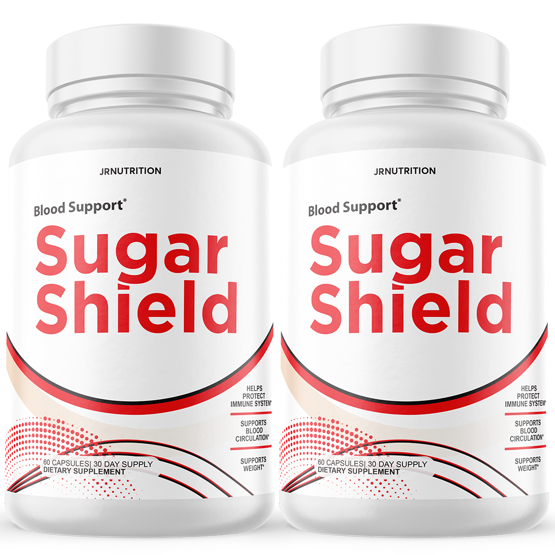 Sugar Shield - Sugar Support Dietary Supplement 60 Capsules (2 Pack)