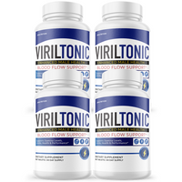 Viriltonic for Male, Viril Tonic Advanced Formula Men Support - 4 Bottles