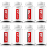 Testoprime Capsules Extra Strength Formula Supplement Testo Prime - 8 Bottles