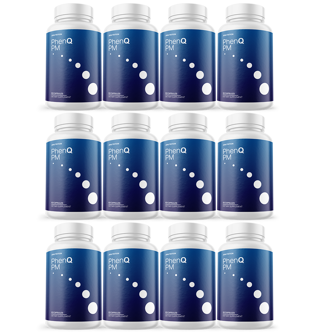 PhenQ PM- Dietary Supplement 60 Capsules (12 Pack)