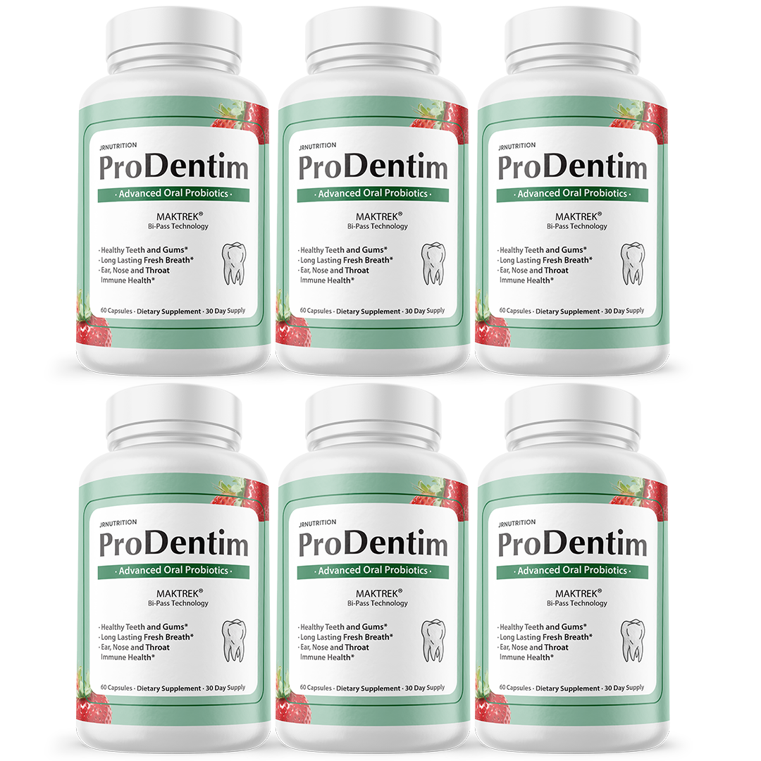 ProDentim - Oral Support Dietary Supplement 60 Capsules (6 Pack)