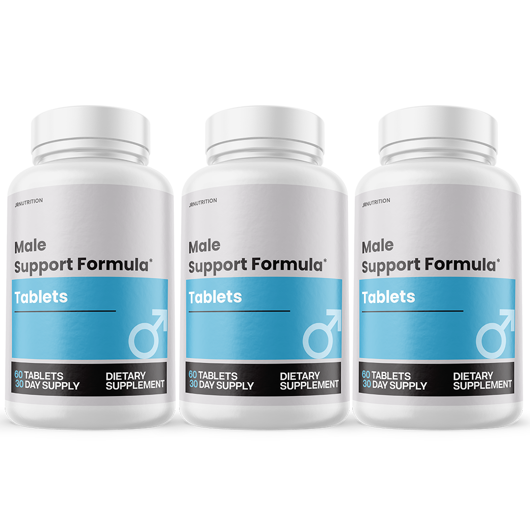 Male Support Formula - Male Enhancement Dietary Supplement 60 Tablets (3 Pack)