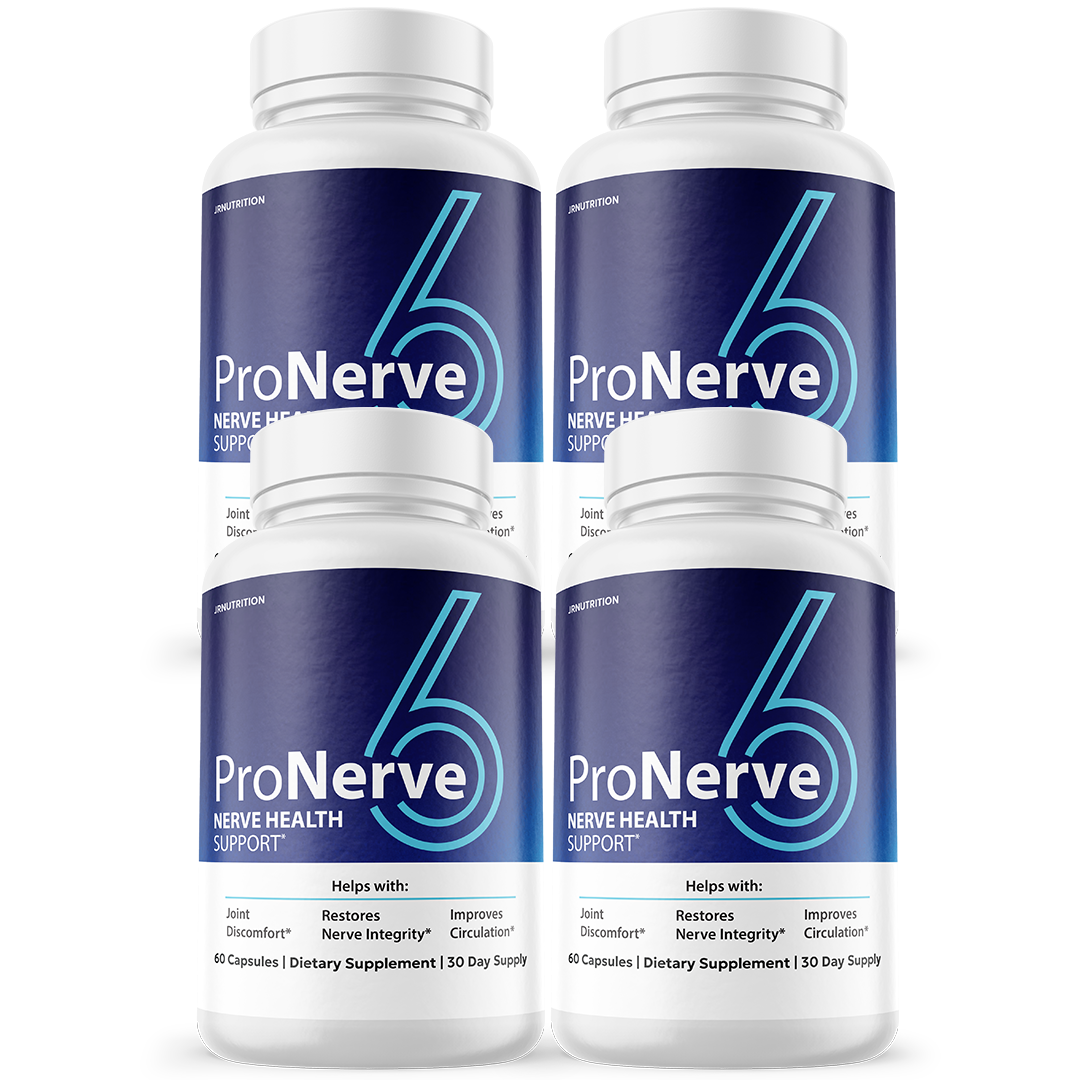 ProNerve6 Nerve Health Supplement to Support Nerve Functions Relief - 4 Bottles