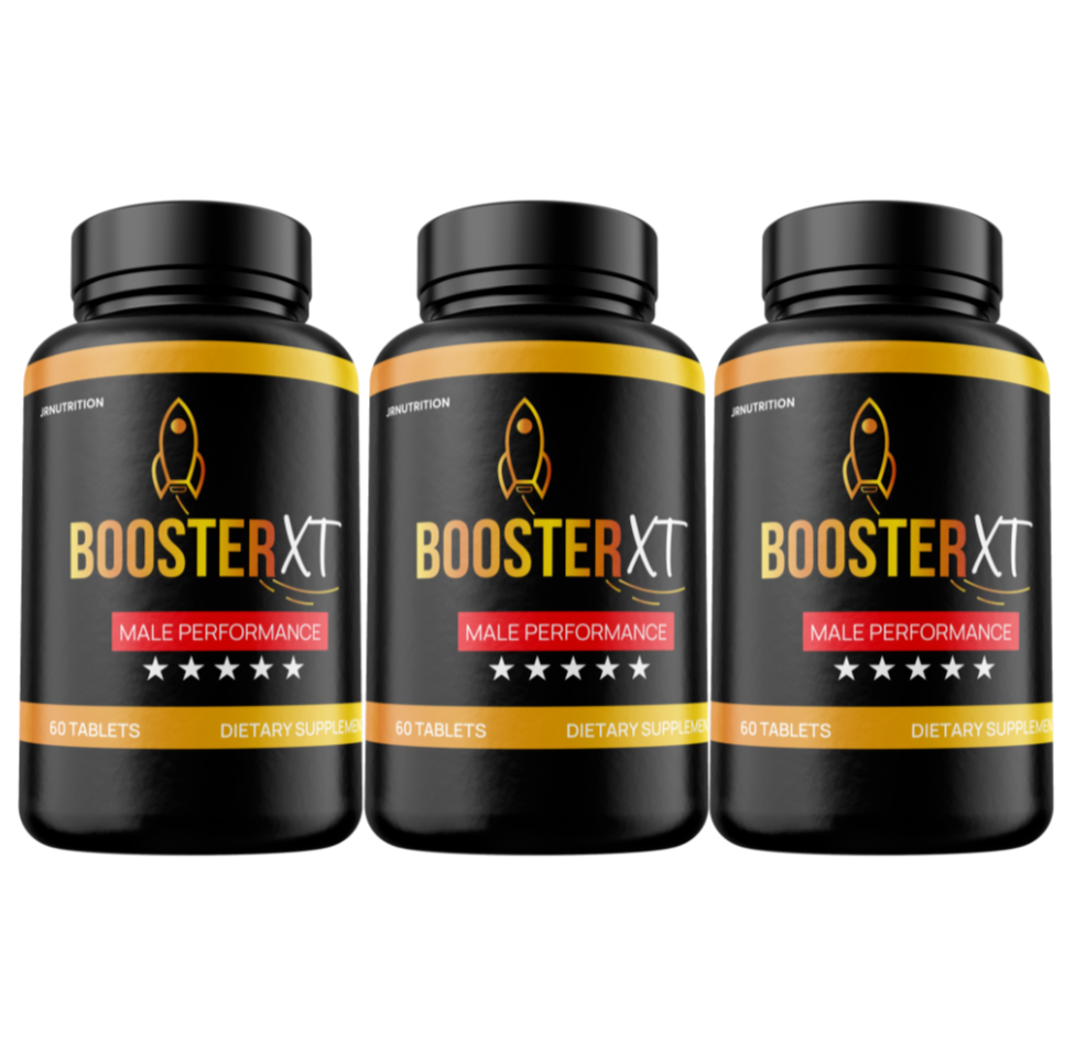 Booster XT - Male Enhancement Dietary Supplement (3 Pack)