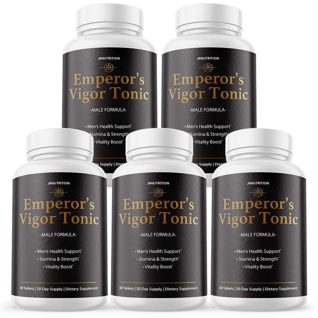 Emperor‘s Vigor Tonic - Performance Dietary Supplement 60 Capsules (5 Pack)