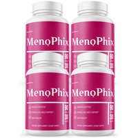 MenoPhix Capsules: Menopause support, Hormonal balance and Comfort - 4 Bottles