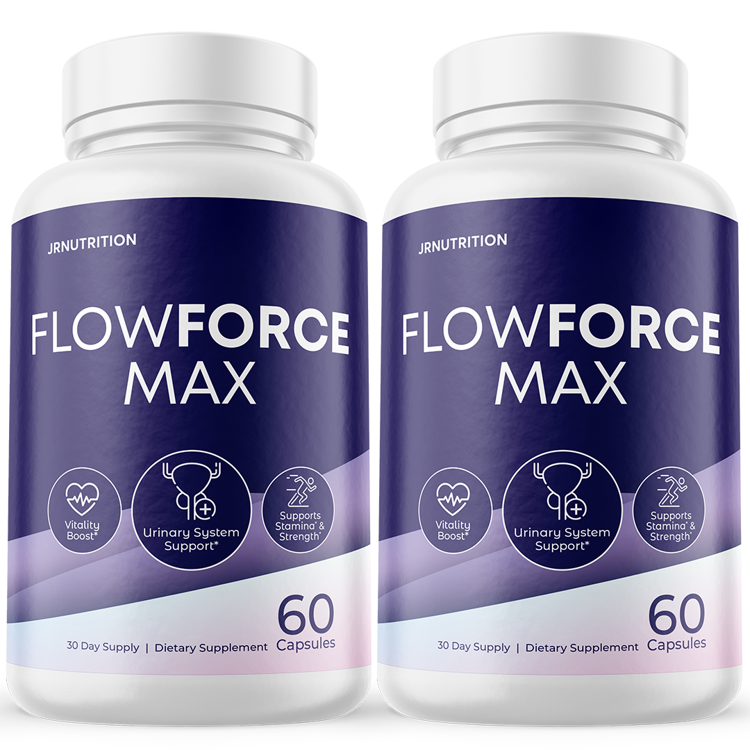 FlowForce Max, Flow Force Max Male Vitality Supplement - 2 Bottles