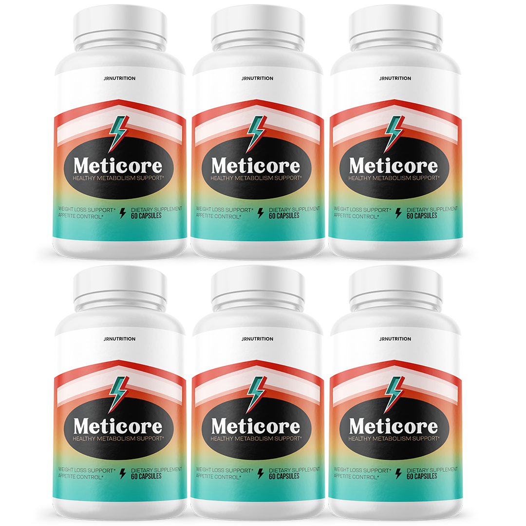 Meticore - Weightloss Dietary Supplement 60 capsules (6 Pack)