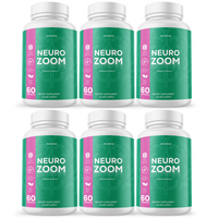 Neuro Zoom - Cognitive Support Dietary Supplement 60 Capsules (6 Pack)