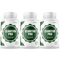 Claritox Pro - Dietary Supplement 60 Capsules (3 Pack)