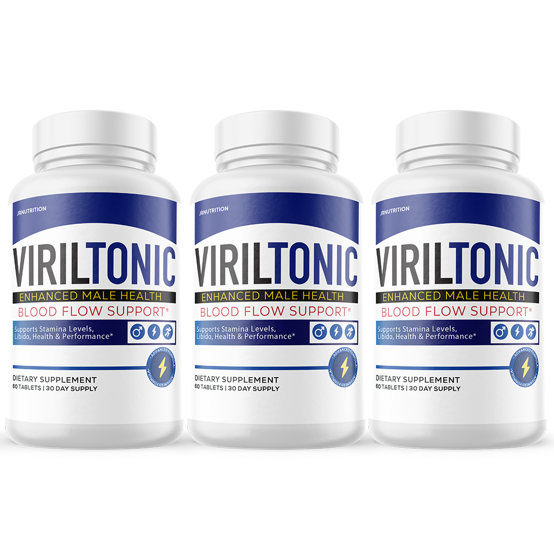 Viriltonic for Male, Viril Tonic Advanced Formula Men Support - 3 Bottles