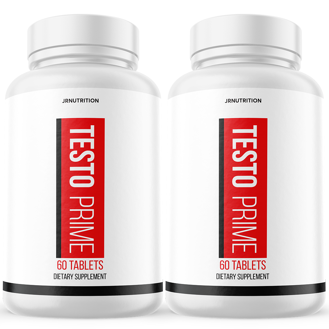 Testoprime Capsules Extra Strength Formula Supplement Testo Prime - 2 Bottles