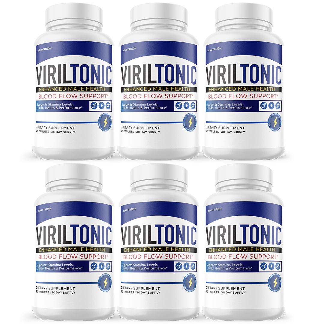 Viriltonic for Male, Viril Tonic Advanced Formula Men Support - 6 Bottles