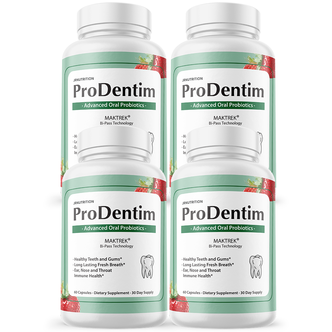 ProDentim - Oral Support Dietary Supplement 60 Capsules (4 Pack)