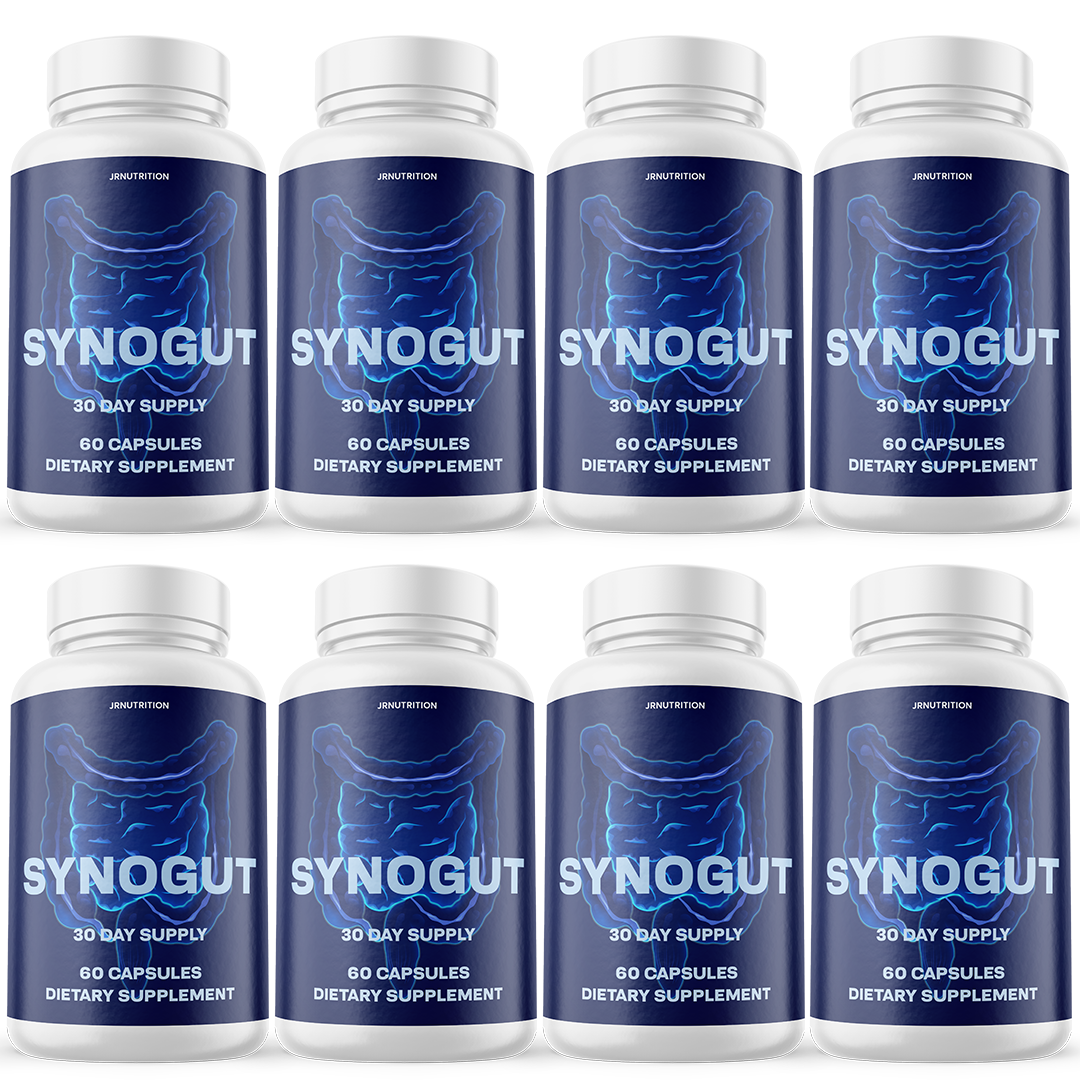 Synogut Pills Dietary Supplement for Gut Health - 8 Bottles