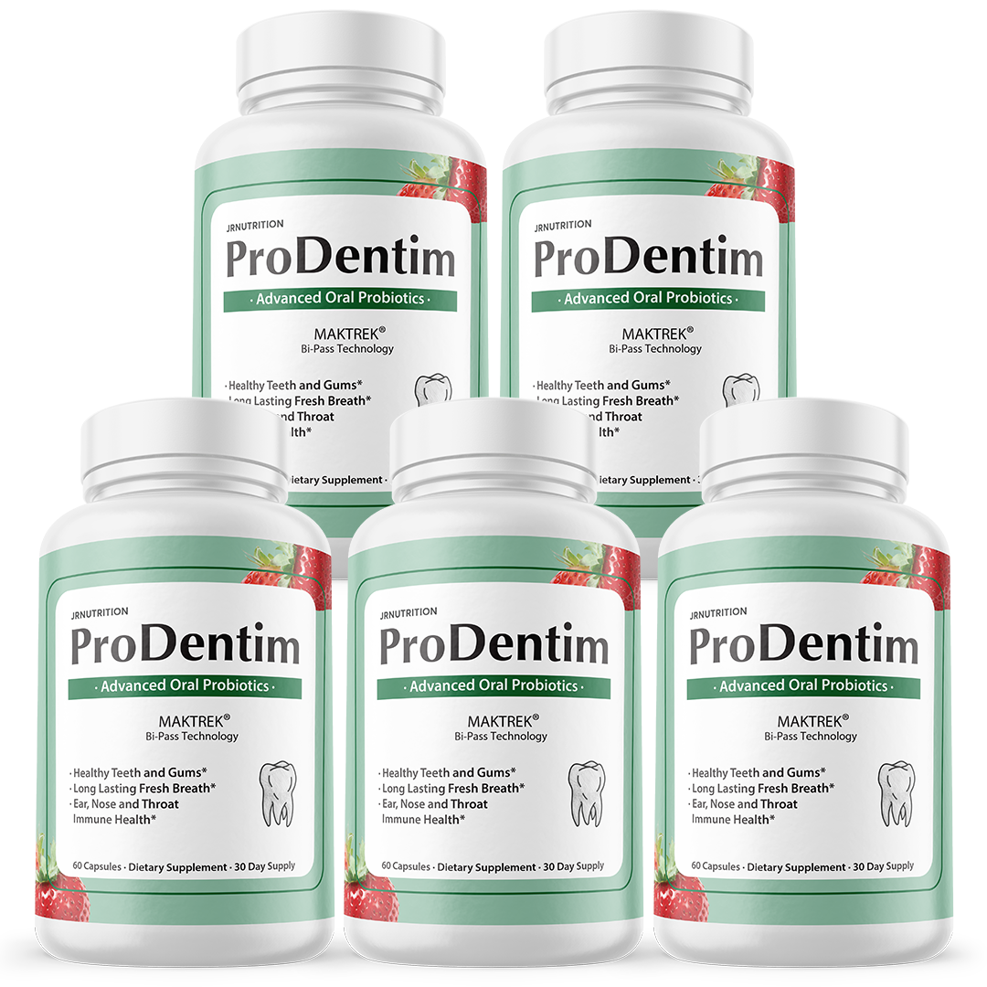 ProDentim - Oral Support Dietary Supplement 60 Capsules (5 Pack)