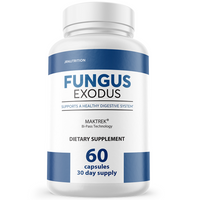 Fungus Exodus - Digestive System Dietary Supplement 60 Capsules (12 Pack)