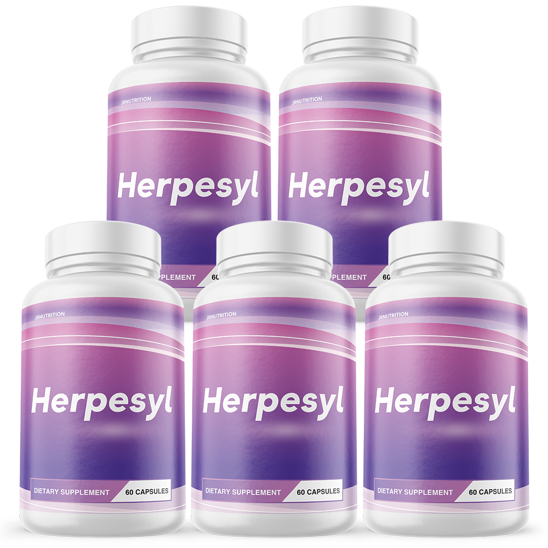 Herpesyl - Dietary Supplement 60 Capsules (5 Pack)