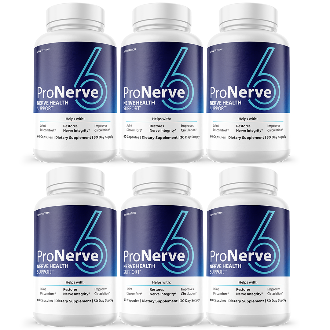 ProNerve6 Nerve Health Supplement to Support Nerve Functions Relief -6 Bottles