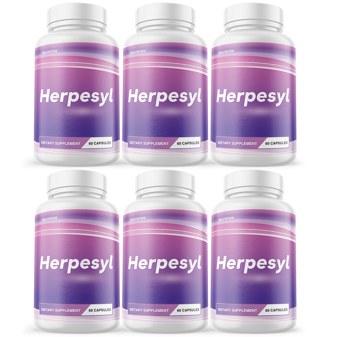 Herpesyl - Dietary Supplement 60 Capsules (6 Pack)