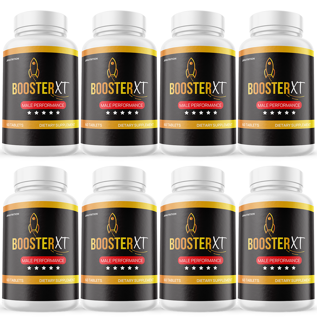 Booster XT Male to Boost T-Levels for Enhanced Intimate Drive - 8 Bottles