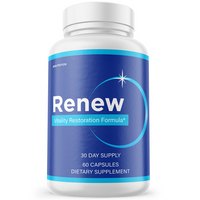 Renew - Vitality Support Dietary Supplement 60 Capsules (8 Pack)