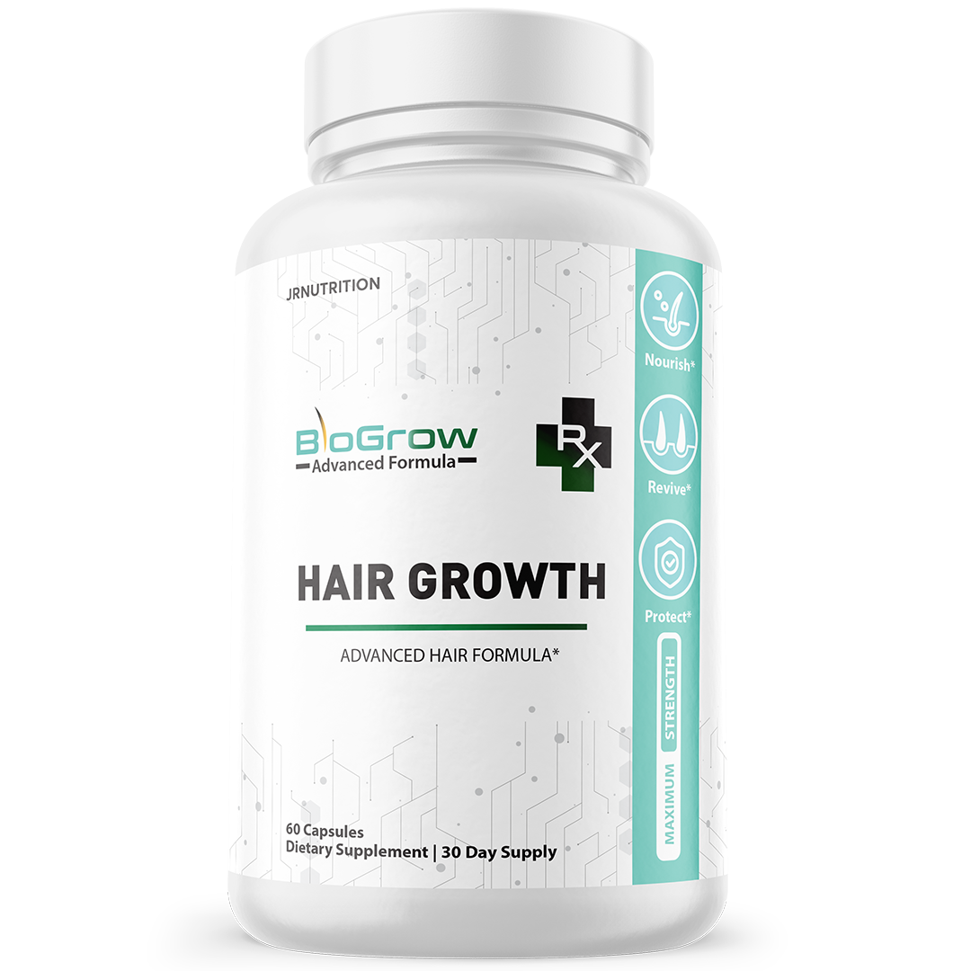 BioGrow - Hair Growth Dietary Supplement 60 Capsules (3 Pack)