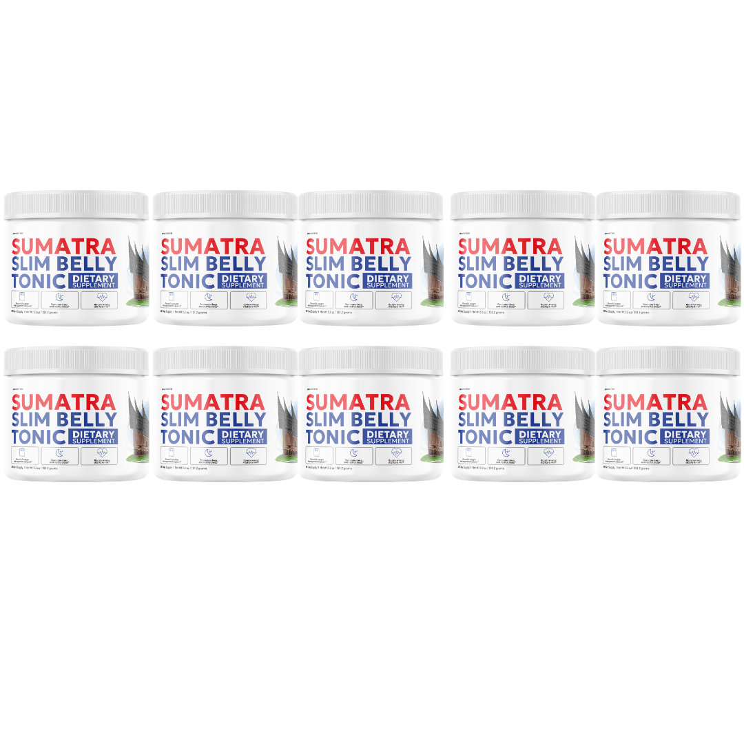 Sumatra Slim Belly Tonic - Dietary Supplement (10 Pack)