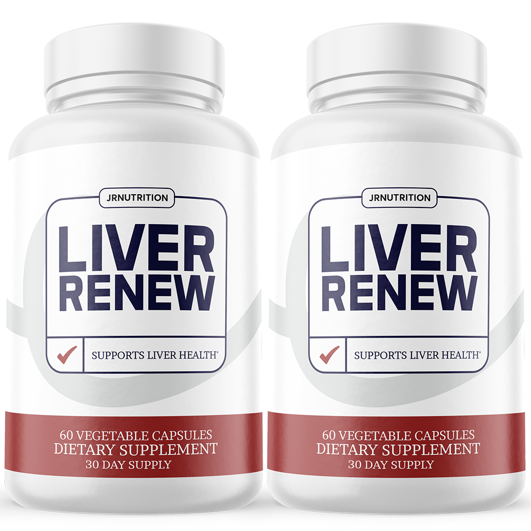 Liver Renew Capsules, Vegan Dietary Supplement - 2 Bottles