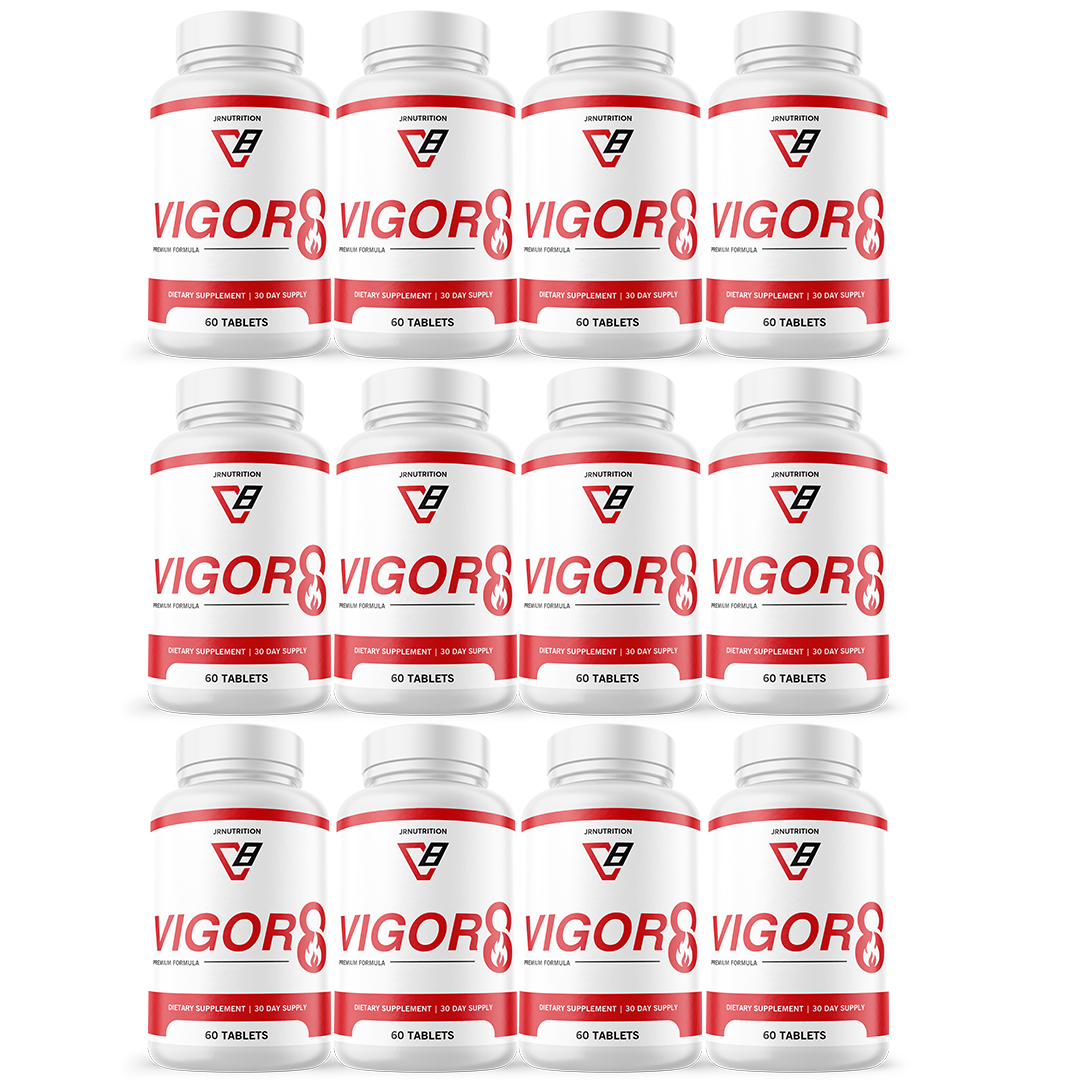 Vigor 8 - Performance Support Dietary Supplement 60 Tablets (12 Pack)