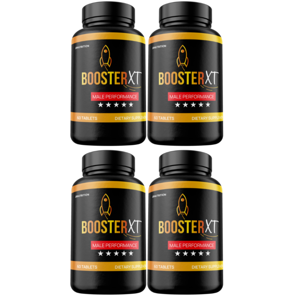 Booster XT - Male Enhancement Dietary Supplement (4 Pack)