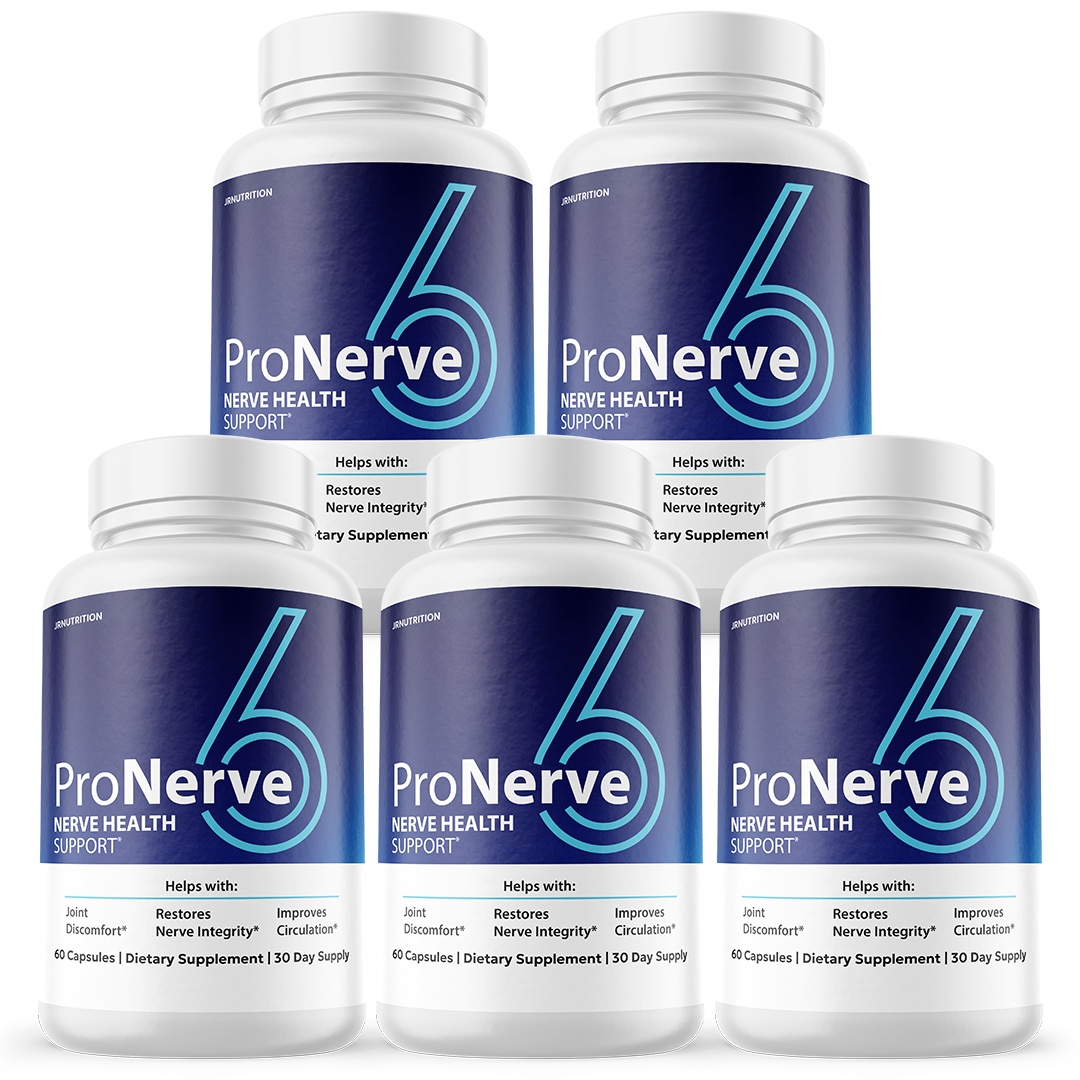 ProNerve6 Nerve Health Supplement to Support Nerve Functions Relief -5 Bottles