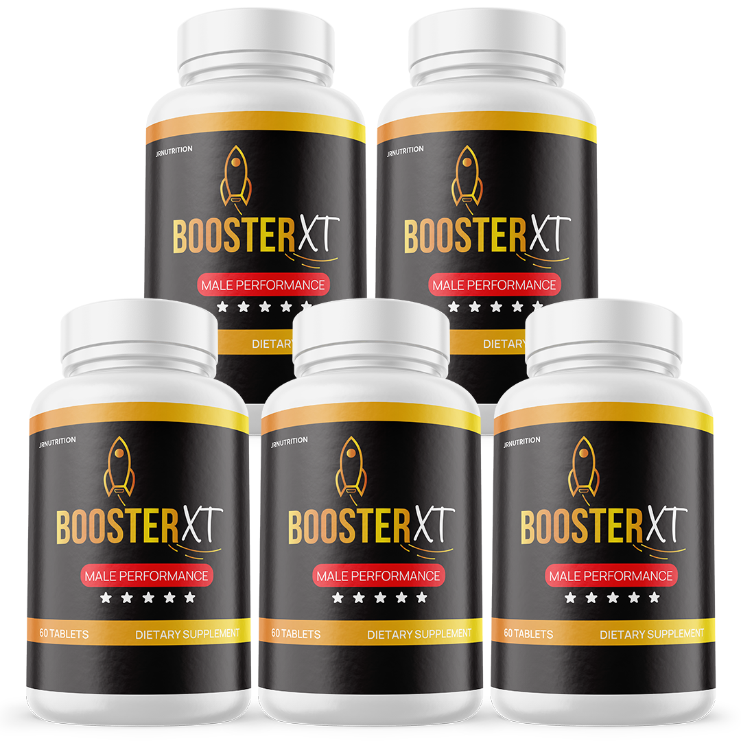 Booster XT Male to Boost T-Levels for Enhanced Intimate Drive - 5 Bottles