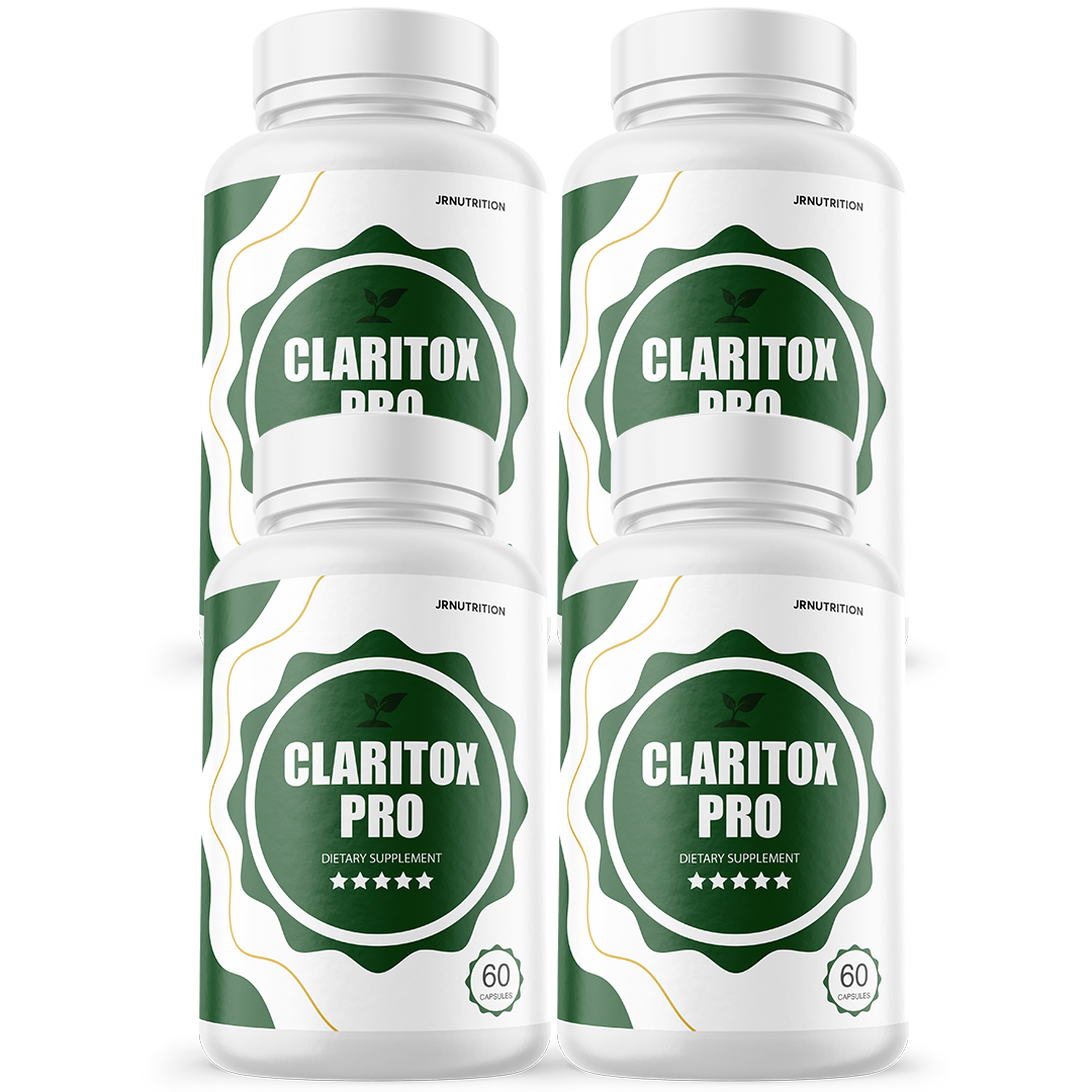 Claritox Pro - Dietary Supplement 60 Capsules (4 Pack)