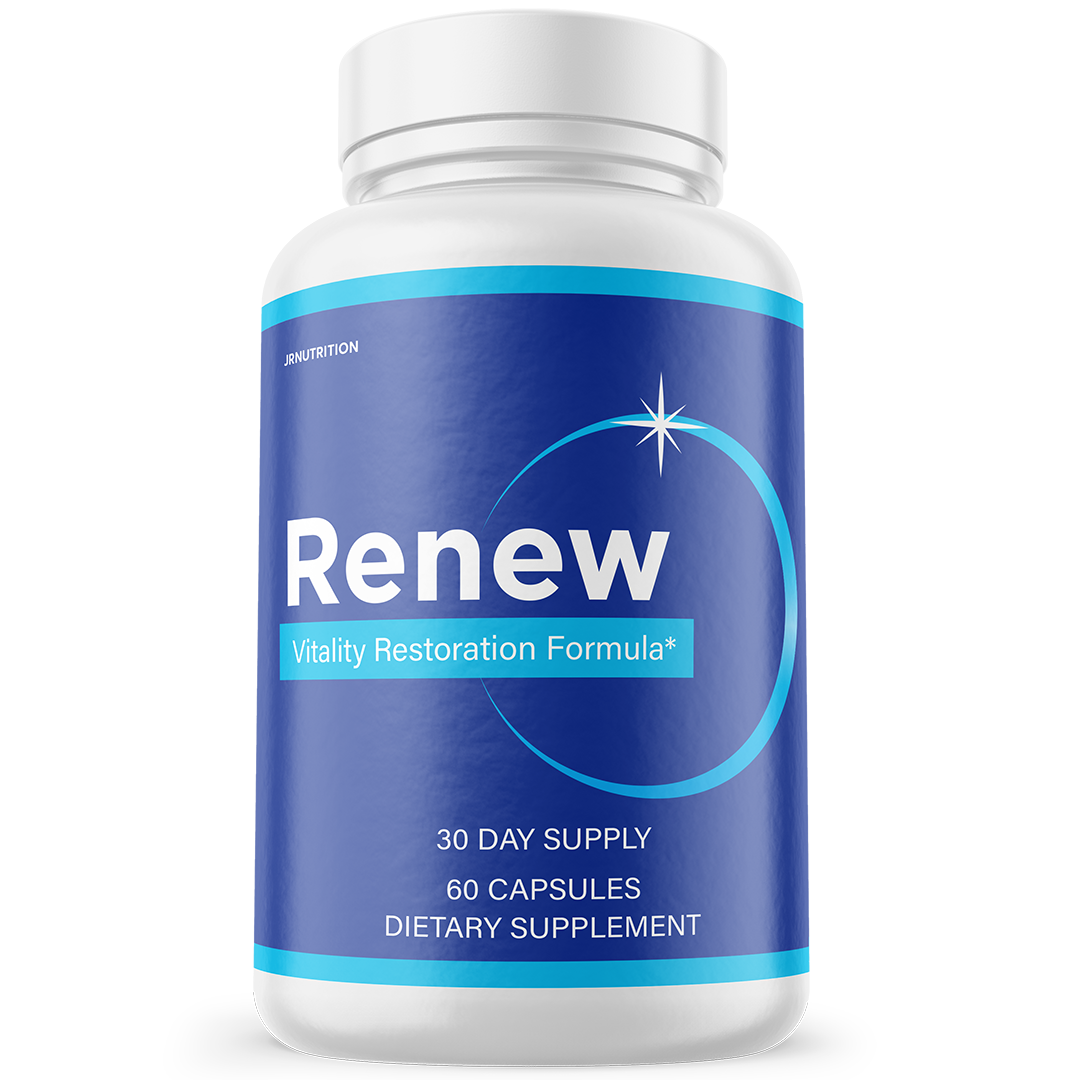 Renew - Vitality Support Dietary Supplement 60 Capsules (3 Pack)